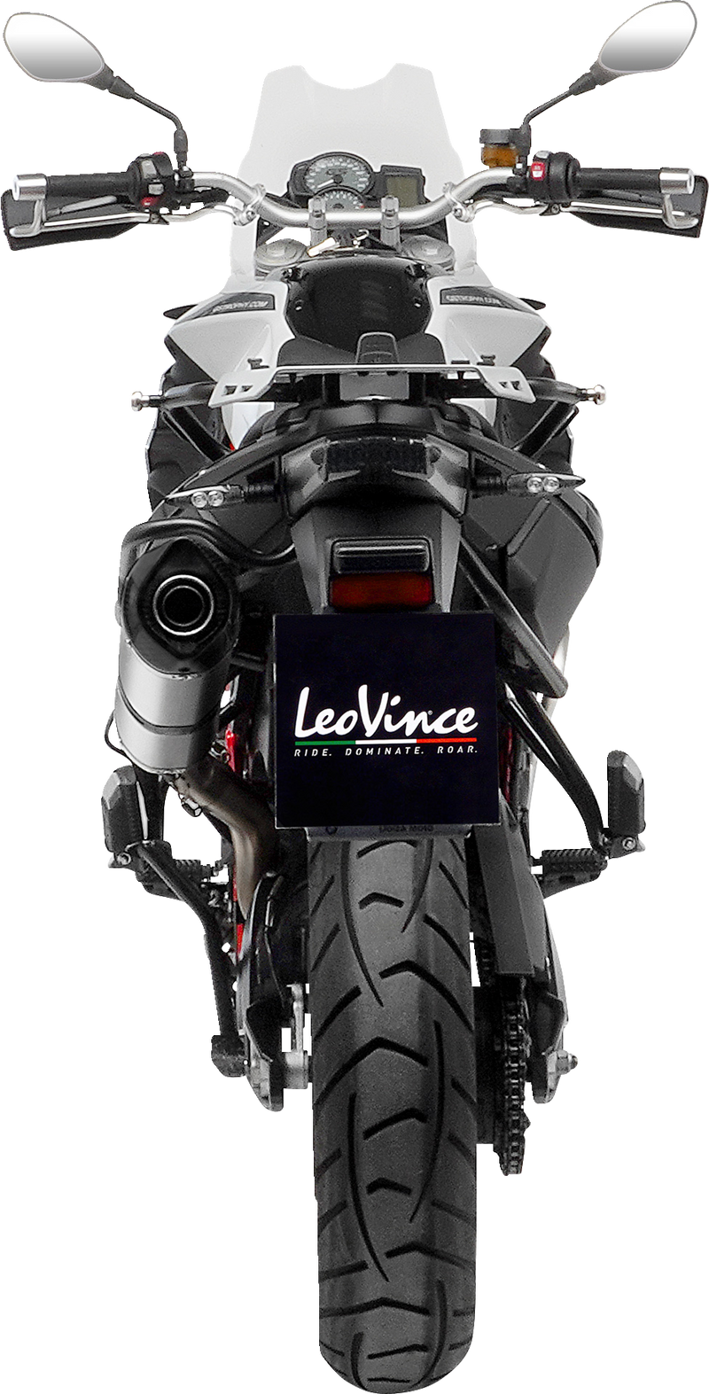 LEOVINCE LV One Evo Slip-On Muffler - Stainless Steel 14383E