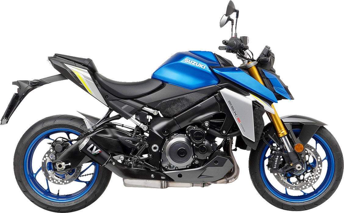 LEOVINCE LV-10 Slip-On Muffler -Carbon Fiber GSX-S 1000 GT 2022-2023 15245C