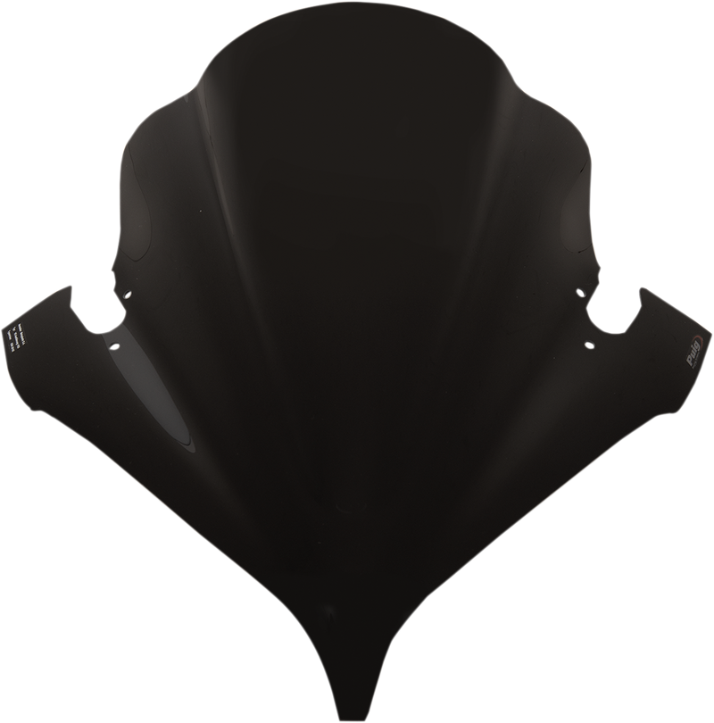 PUIG HI-TECH PARTS Race Windscreen - Black - FZ6 1646N
