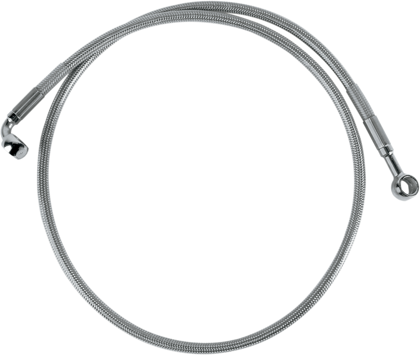 DRAG SPECIALTIES Brake Line - Front (Upper) - Stainless Steel 640310