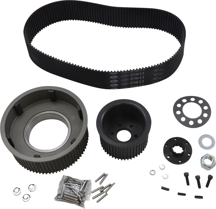 BELT DRIVES LTD. 8mm/3" Primary Belt Drive - Kick Start - Spline Shaft - '55-'84 76-47-3S