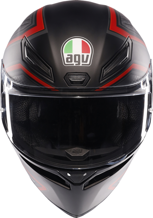 AGV K1 S Motorcycle Helmet - Sling - Matte Black/Red - 2XL 2118394003-038-XXL