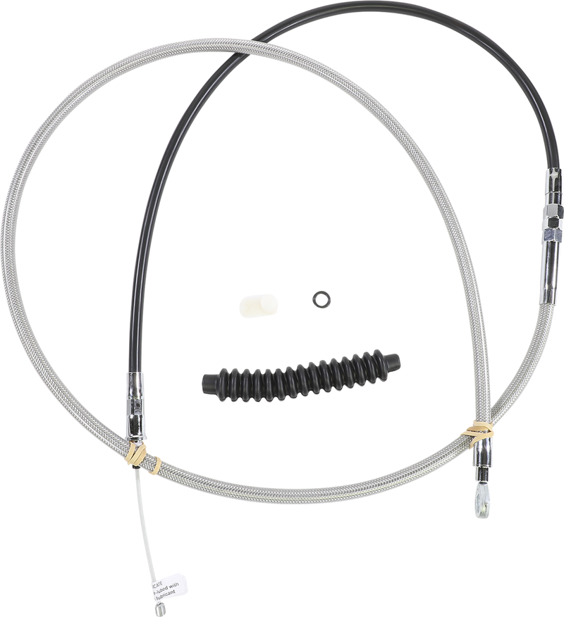 DRAG SPECIALTIES Clutch Cable - Braided 5322412HE