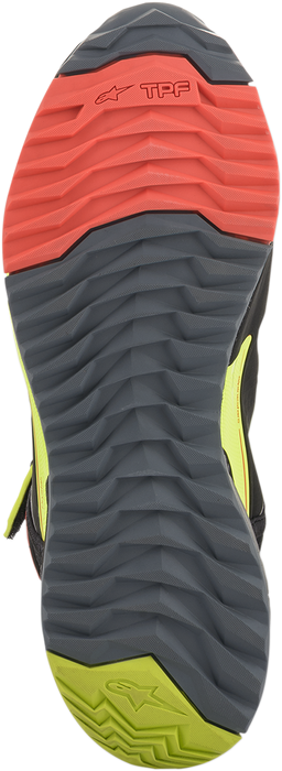 ALPINESTARS CR-X Drystar® Shoes - Black/Red/Yellow Fluorescent - US 13 2611820153813