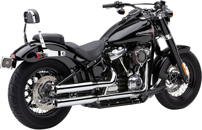 COBRA Neighbor Hater Mufflers for Softail 2018-2022  Chrome 6047