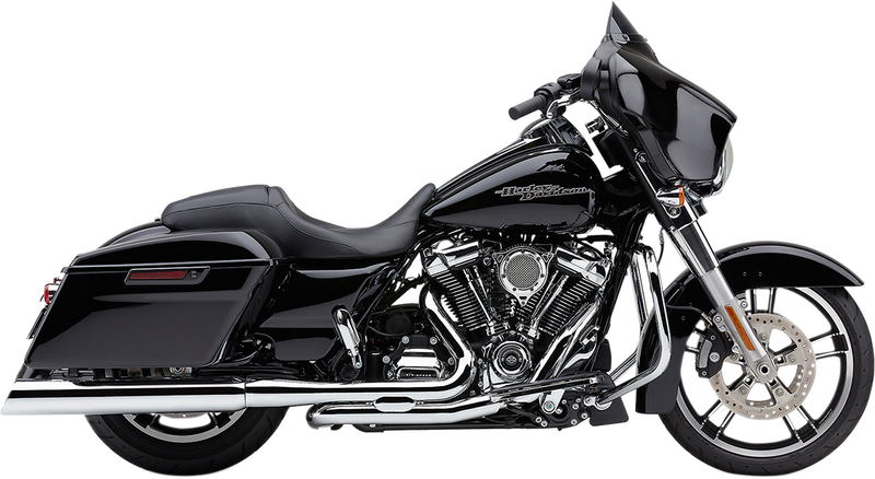 COBRA 909 Uppercut Mufflers for '95-'16 FL - Chrome 6268