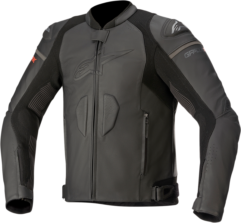 ALPINESTARS GP Plus R v3 Rideknit® Leather Jacket - Black/Black - US 42 / EU 52 3100321-1100-52