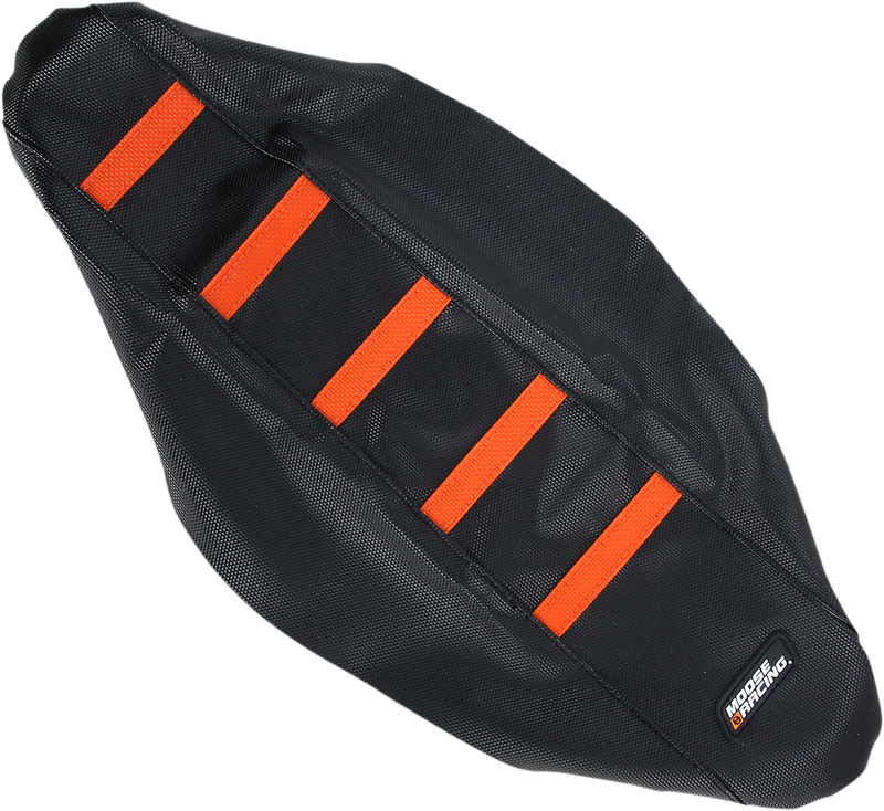 MOOSE RACING Ribbed Seat Cover - Black Cover/Orange Ribs - KTM KTM8513-336RT