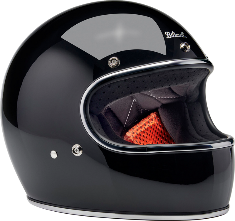BILTWELL Gringo S Helmet - Gloss Black - Small 1003-101-502
