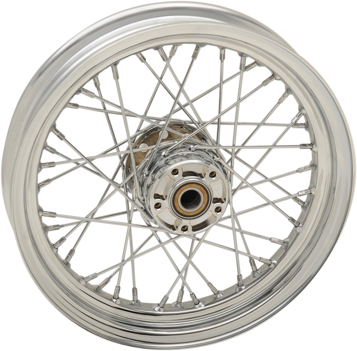 DRAG SPECIALTIES Front Wheel - Single Disc/No ABS - Chrome - 16"x3.00" - '07-'17 FLST 64545A