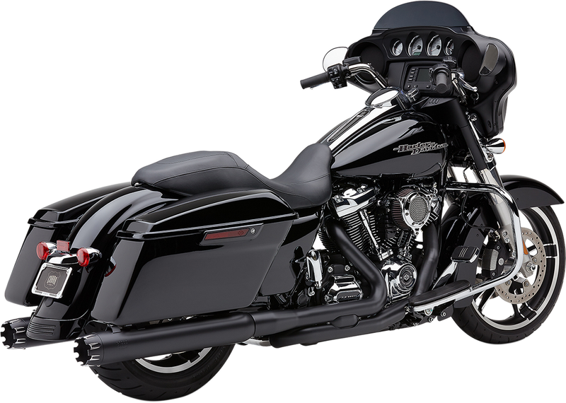 COBRA 4" Mufflers for FL - Black 6267RB