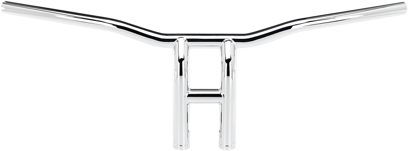 BILTWELL Handlebar - Tyson XL - Pullback - 10" - TBW - Chrome 6260-1055