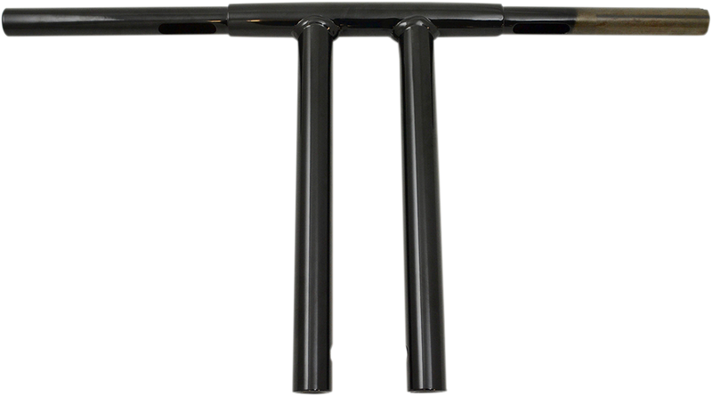 DRAG SPECIALTIES Handlebar - T-Bar - Buffalo - 12" - Black S/B GLOSS BLK W/TBW NOTCH 0601-3974
