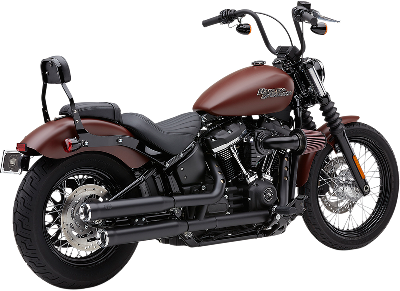 COBRA RPT Mufflers for Softail - Black 6057B