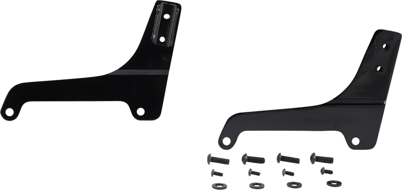 DRAG SPECIALTIES Side Plates - Black 50264870