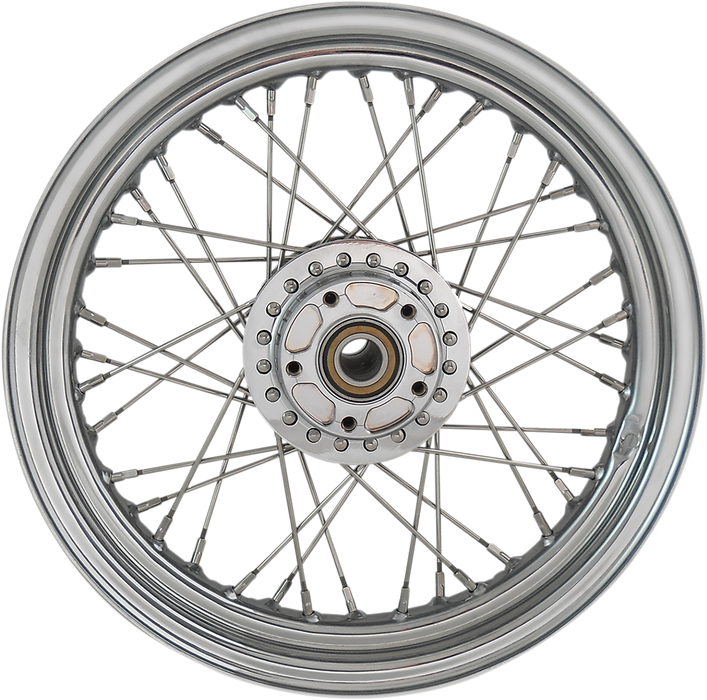 DRAG SPECIALTIES Front Wheel - Single Disc/No ABS - Chrome - 16"x3.00" - '11+ 1200C/1200X F/1200C/1200X MODELS ONLY 64442