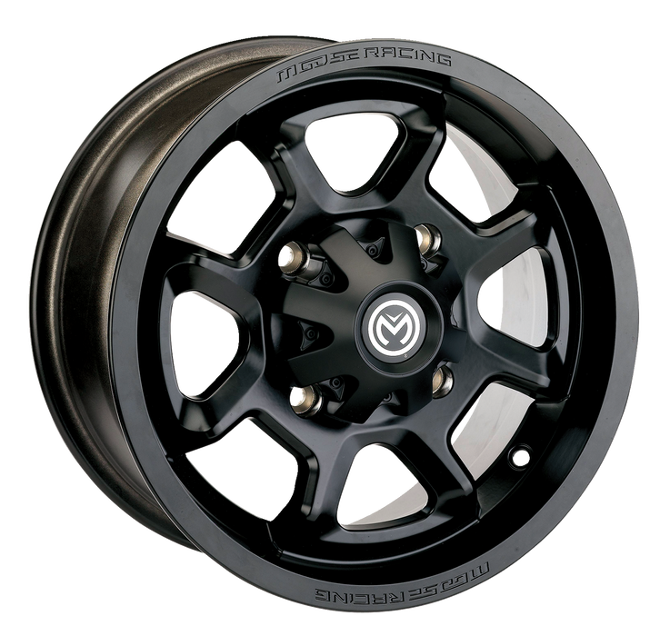 MOOSE UTILITY Wheel - 415X - Front/Rear - Black - 15x7 - 4/110 - 5+2 415MO157110MB55