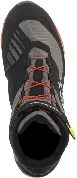 ALPINESTARS CR-X Drystar® Shoes - Black/Red/Yellow Fluorescent - US 8 261182015388