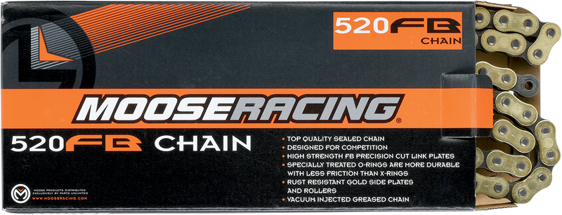 MOOSE RACING 520 FB - Chain - 114 Links 195FB114