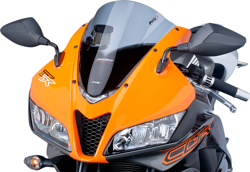 PUIG HI-TECH PARTS Race Windscreen - Smoke 4356H