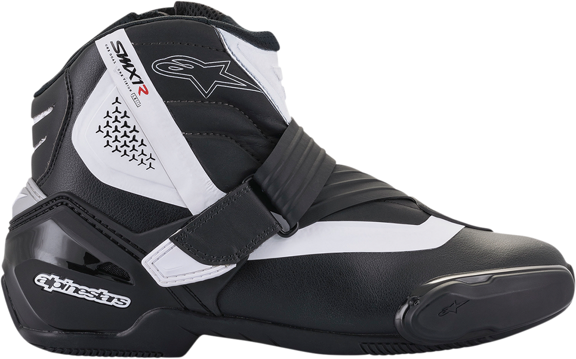 ALPINESTARS SMX-1 R v2 Boots - Black/White - US 5 / EU 38 2224521-12-38