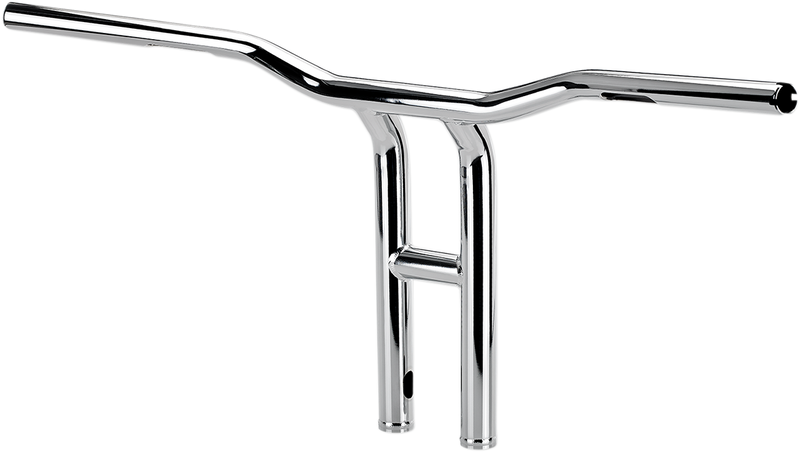 BILTWELL Handlebar - Tyson XL - Pullback - 14" - TBW - Chrome 6264-1055