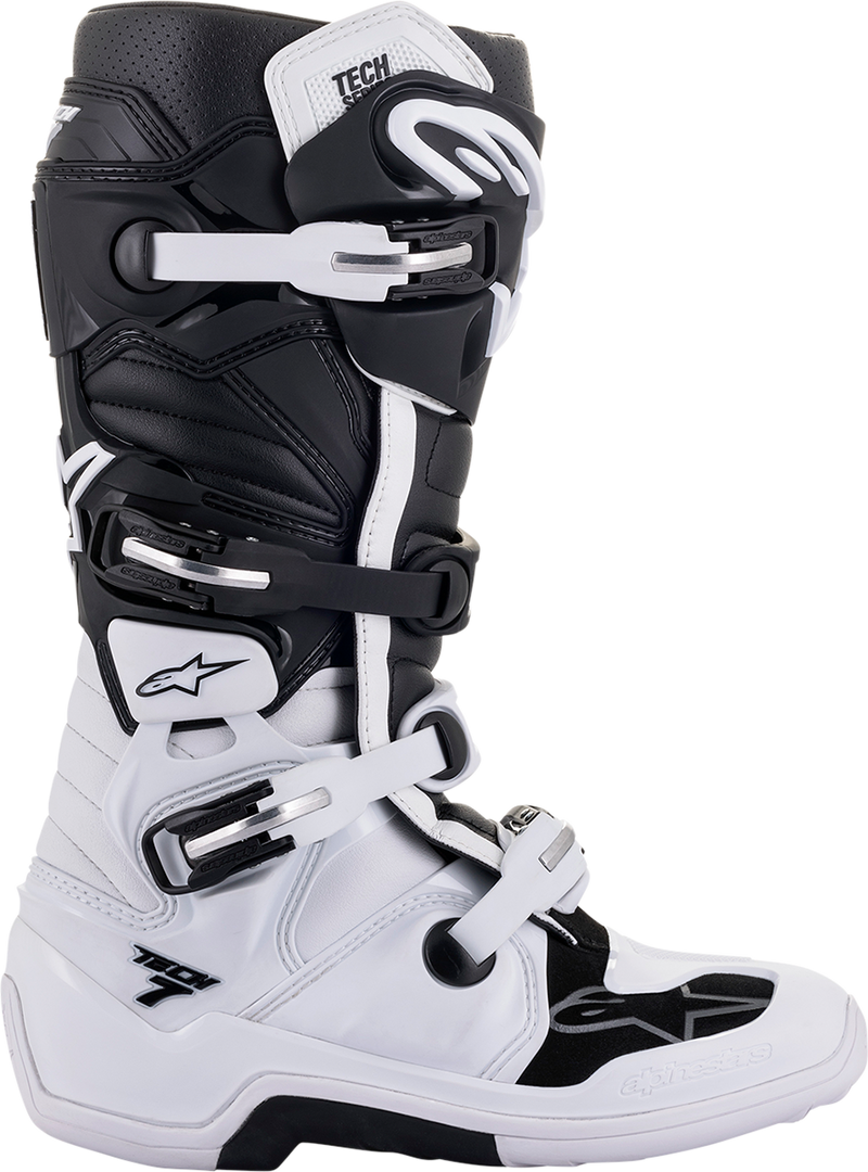 ALPINESTARS Tech 7 Boots - White/Black - US 14 2012014-21-14