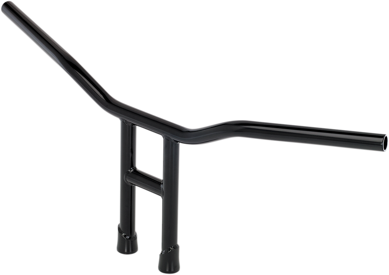 BILTWELL Handlebar - Tyson - 12" - Black 6222-2016