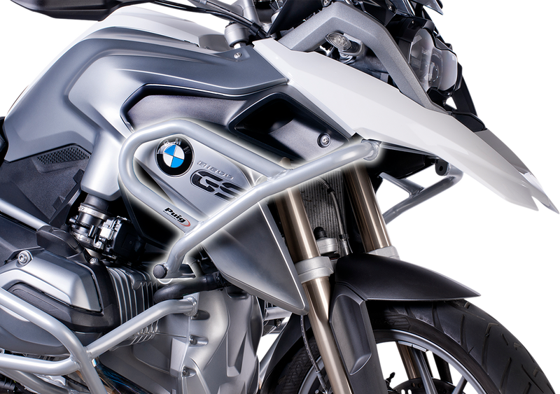 PUIG HI-TECH PARTS Engine Guards - Gray 7542U
