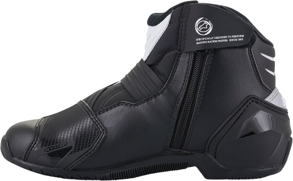 ALPINESTARS SMX-1 R v2 Boots - Black/White - US 5 / EU 38 2224521-12-38