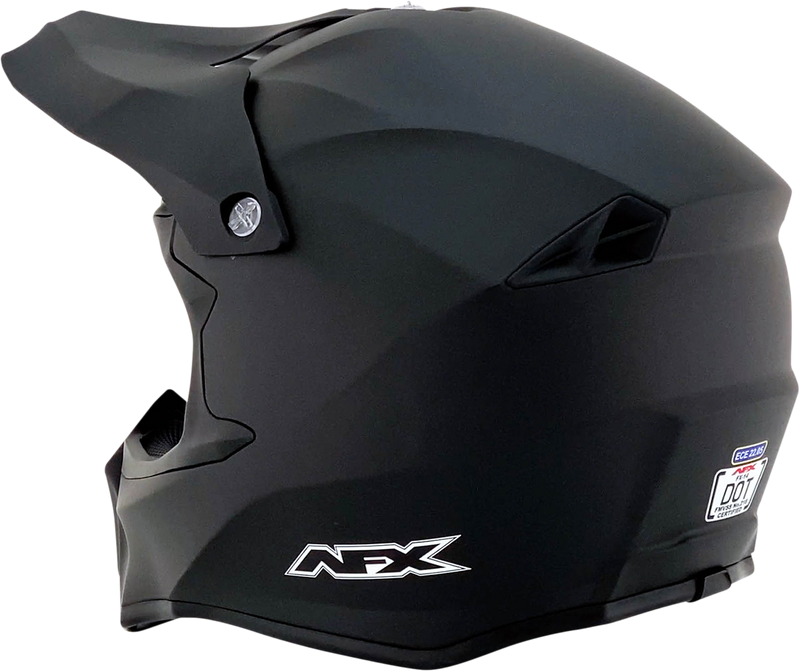 AFX FX-14 Motorcycle Helmet - Matte Black - 2XS 0110-7026