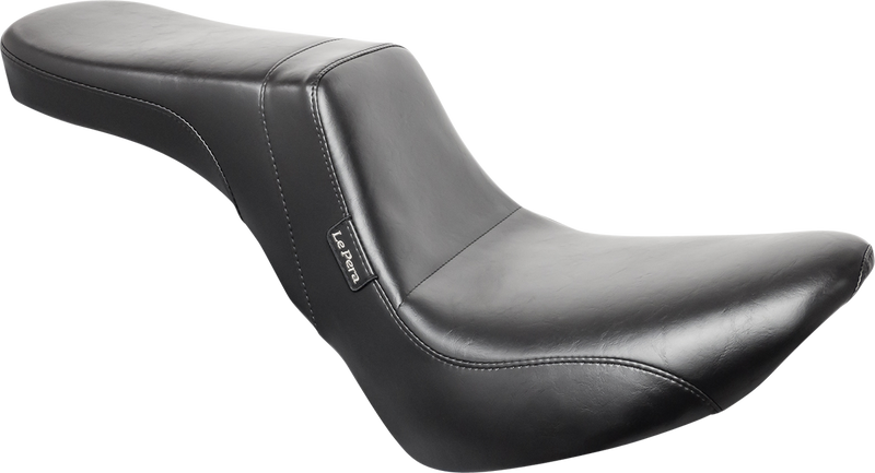 LE PERA Daytona 2-Up Seat - Without Backrest - Smooth - Black - FXBB LY-543S