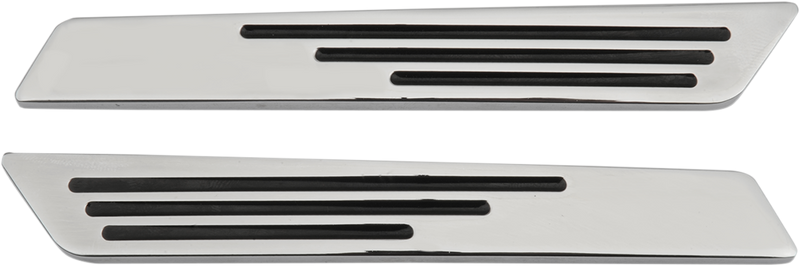 DRAG SPECIALTIES Saddlebag Hinge Inserts - Chrome - 14-19 3501-0962