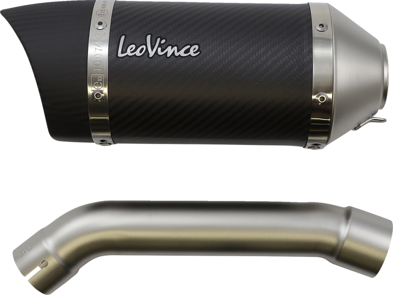 LEOVINCE LV Pro Slip-On Muffler - Carbon Fiber 14396E