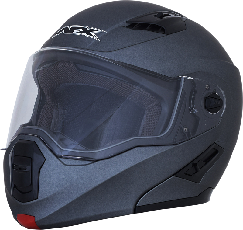 AFX FX-111 Motorcycle Helmet - Frost Gray - Large 0100-1791