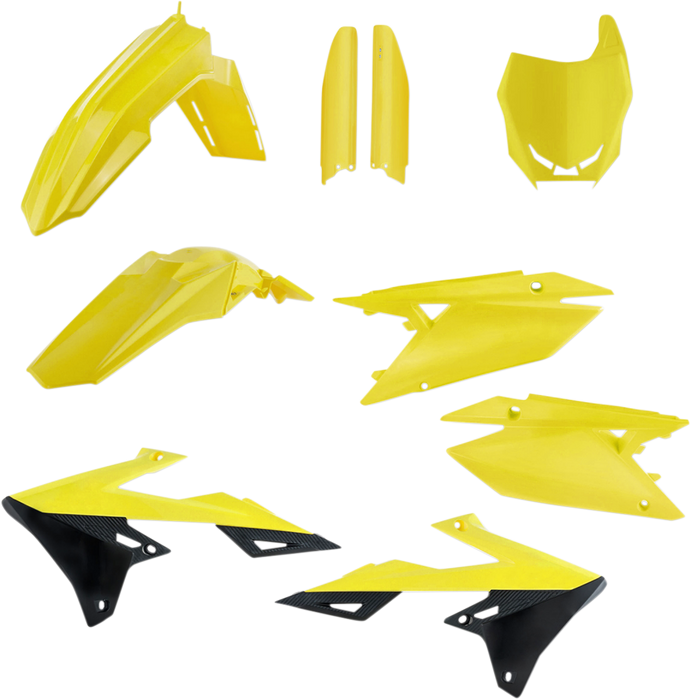 ACERBIS Full Replacement Body Kit - Fluorescent Yellow 2686554310