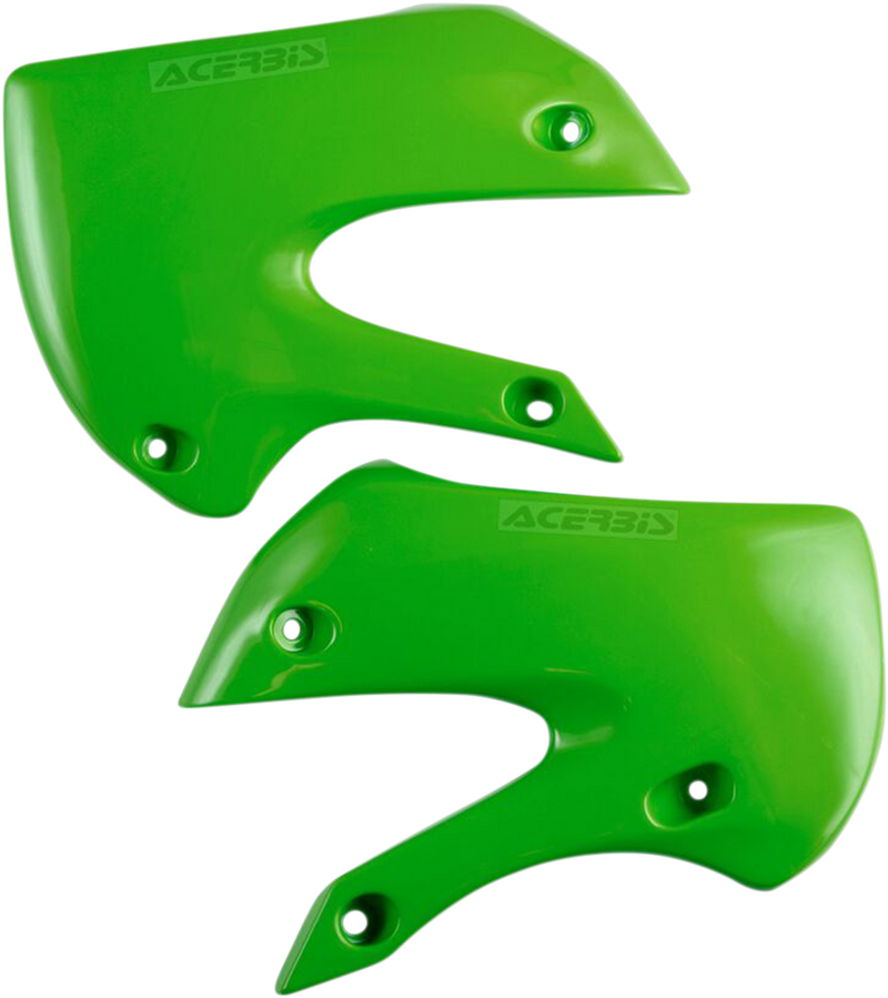 ACERBIS Radiator Shrouds - Green 2043770006