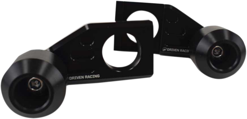 DRIVEN RACING Axle Block Sliders - Kawasaki - Black DRAX-122