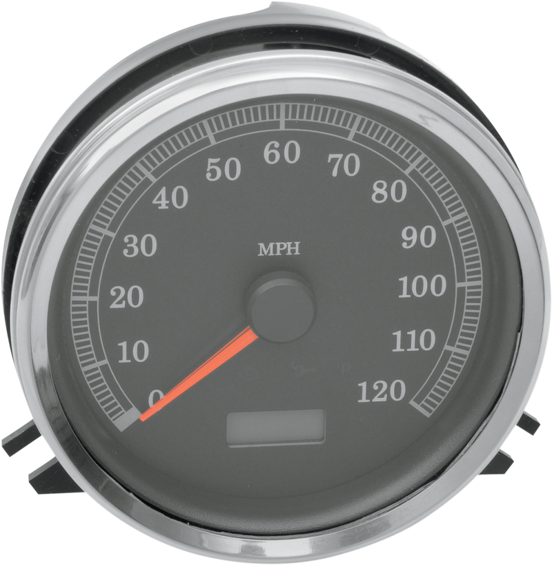 DRAG SPECIALTIES Electronic MPH Speedometer - Black Face NO DIAGNOSTIC FUNCTIONS 76436A