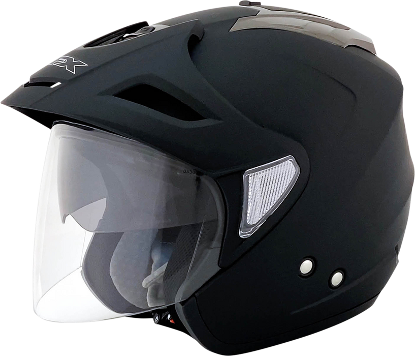 AFX FX-50 Motorcycle Helmet - Matte Black - Small 0104-1370