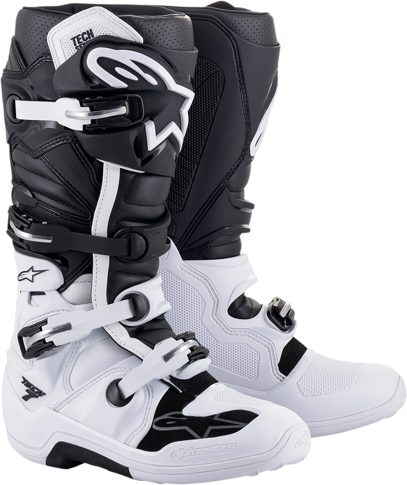 ALPINESTARS Tech 7 Boots - White/Black - US 14 2012014-21-14