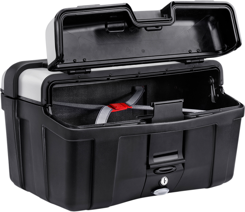 GIVI Trekker Side or Top Case - Silver - 46 Liter TRK46NA