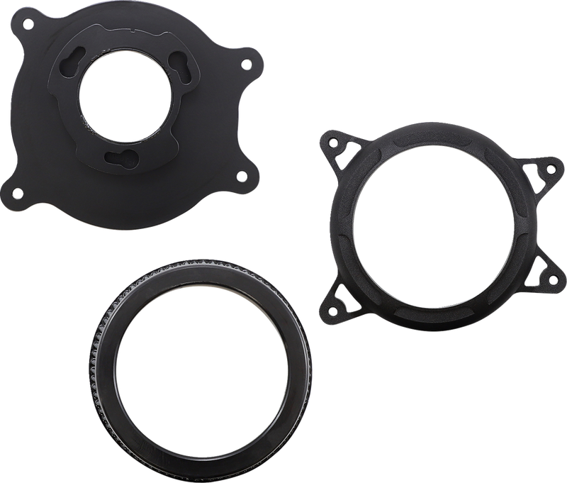 VANCE & HINES VO2 Insight Air Cleaner - M8 - Black Wrinkle Softail / Glide  2017-2024 41077