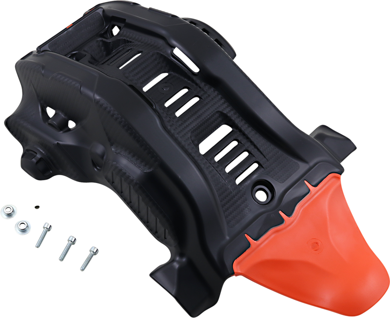 ACERBIS Skid Plate - Black/Orange - Gas Gas | Husqvarna | KTM 2791685229