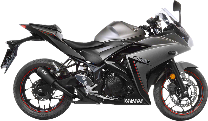 LEOVINCE LV-10 Slip-On Muffler - Full Black 15212FB
