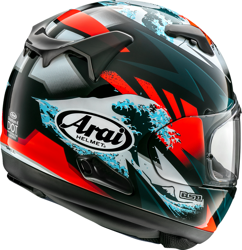 ARAI Quantum-X Motorcycle Helmet - Wave - Large 0101-16007