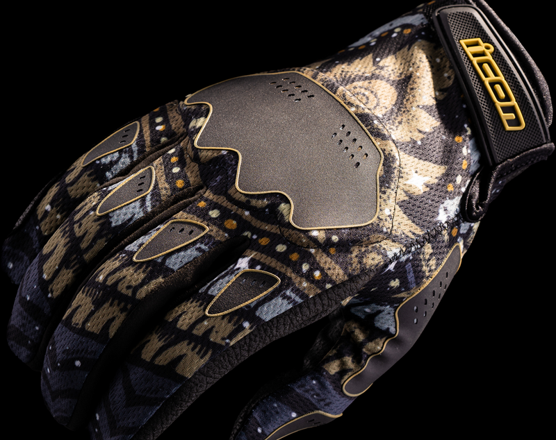 ICON Hooligan Daytripper™ Motorcycle Gloves - Black - 3XL 3301-4652