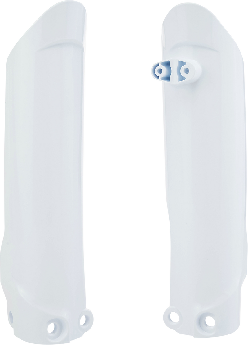ACERBIS Lower Fork Covers for Inverted Forks - White 2791510002