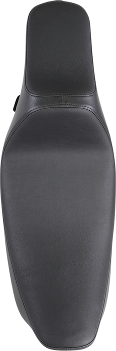 DRAG SPECIALTIES Extended Reach Predator III Seat - Smooth - Black NOT A 2-UP SEAT 8011368