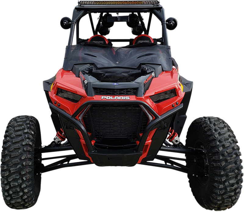 KLOCK WERKS Flare™ Windshield - 9-3/4" - Dark Smoke - RZR KWW-05-0526